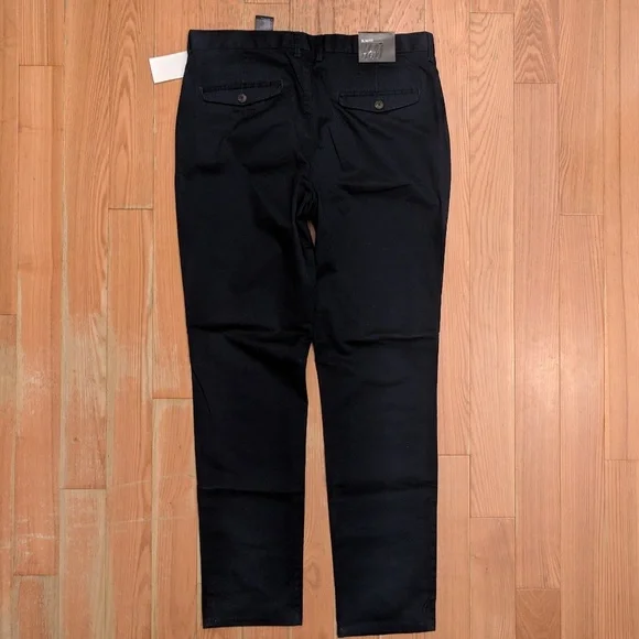 H&M Men's Slim Fit Navy Dress Pants 34R NWT - Picture 2 of 8